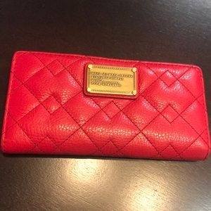Marc by Marc Jacobs red wallet